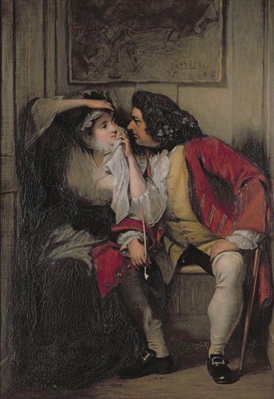 Uncle Toby and Widow Wadman by Charles Robert Leslie